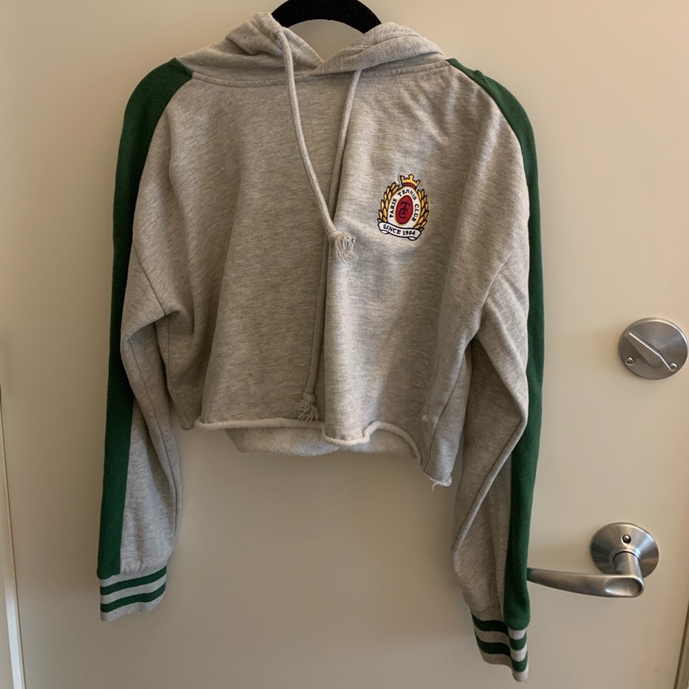 Cropped sweatshirt